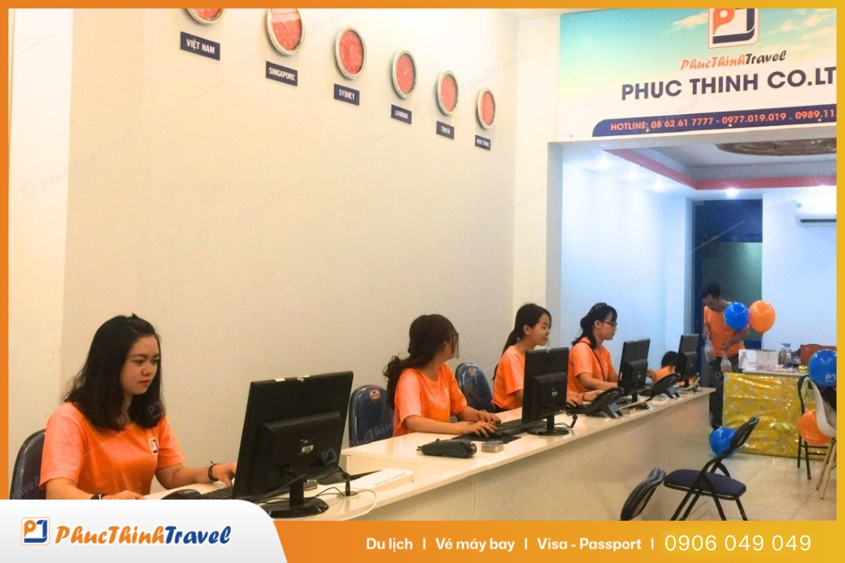 phòng vé máy bay Phúc Thịnh