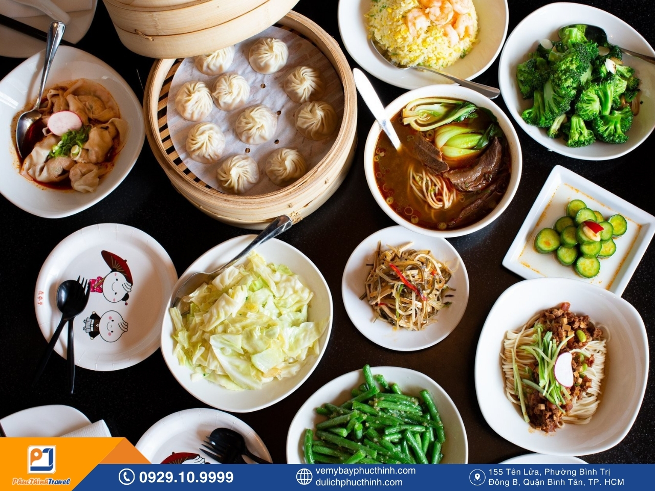 ẩm thực đài bắc vé máy bay phúc thịnh