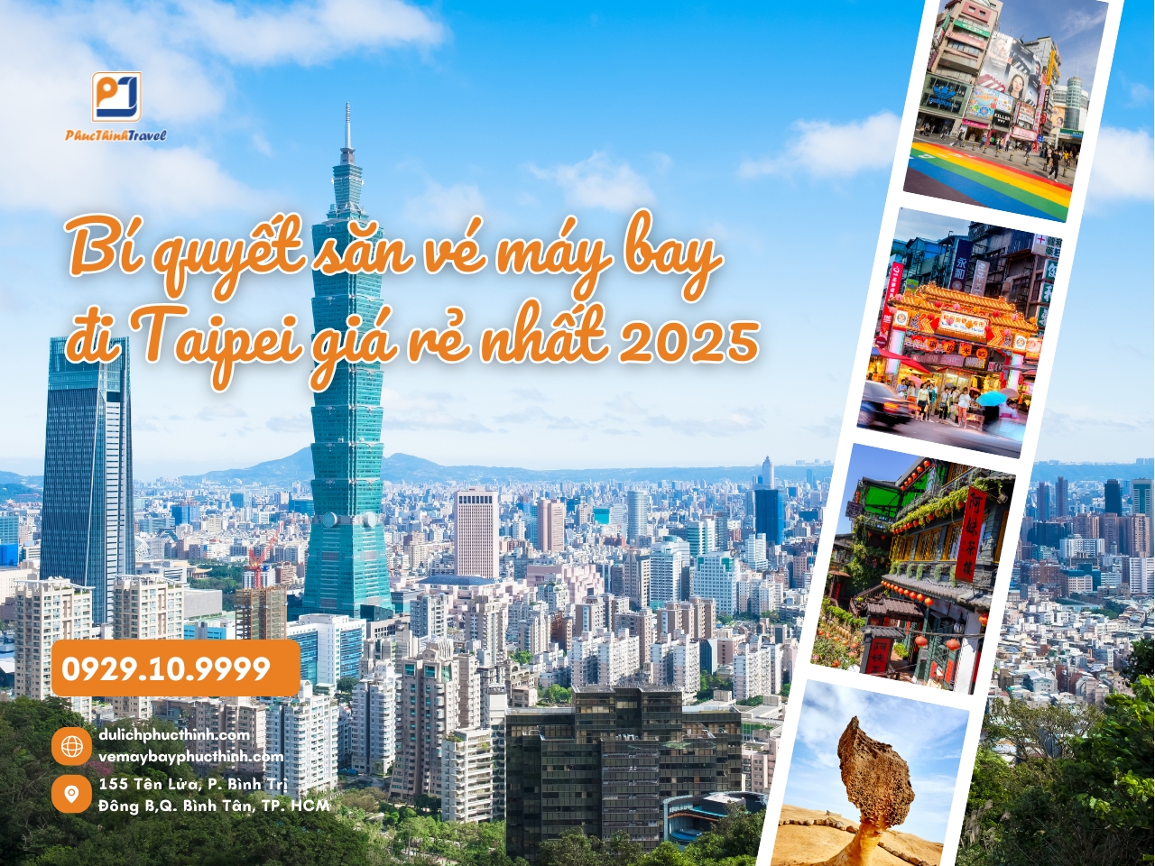 bí quyết săn vé máy bay đi taipei giá rẻ nhất 2025