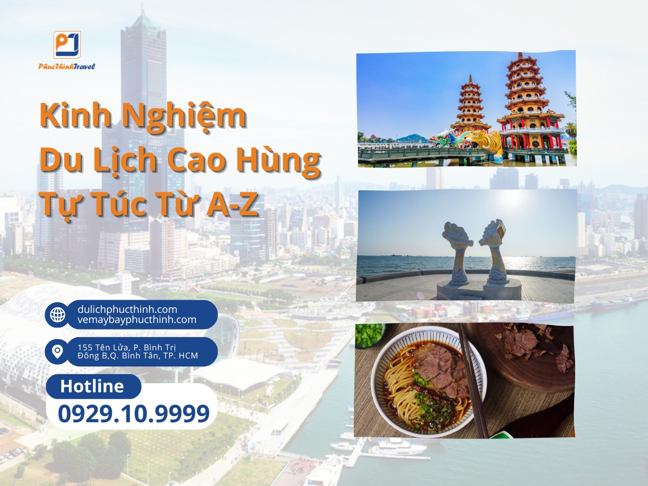 kinh nghiệp du lịch cao hùng từ a đến z vé máy bay đi cao hùng