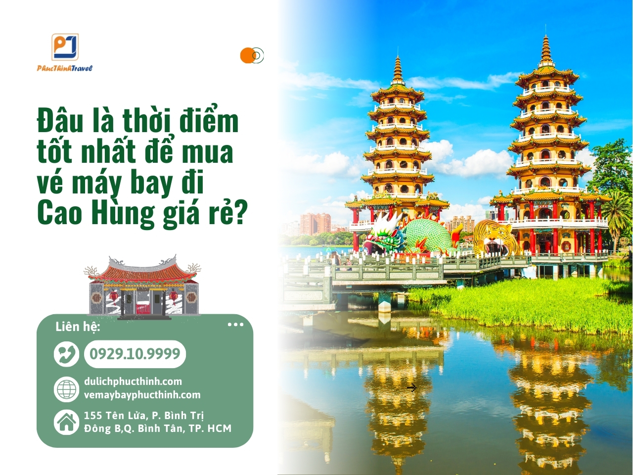 vé máy bay đi cao hùng vé máy bay phúc thịnh